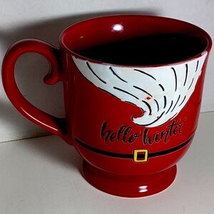 Spectrum Red Christmas Mugs